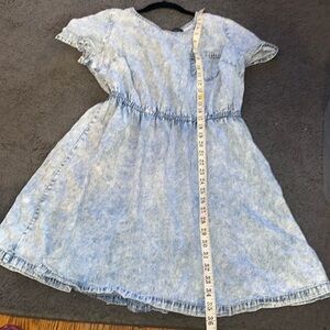 👗FOREVER21+ Denim look dress %100 cotton👗